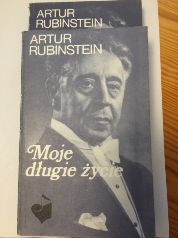 MOJE DŁUGIE ŻYCIE tom 1-2 ARTUR RUBINSTEIN 1988