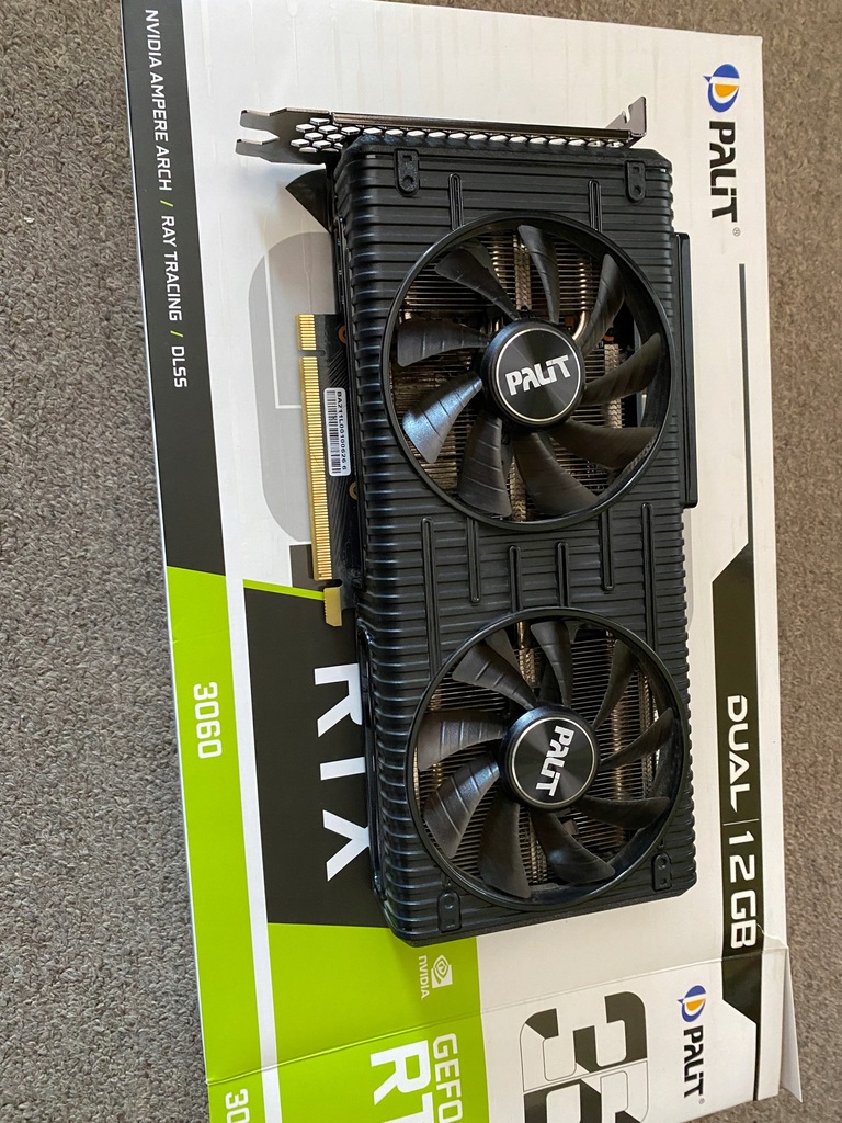 Karta graficzna Palit GeForce RTX 3060 12 GB - 12405763458 - oficjalne ...