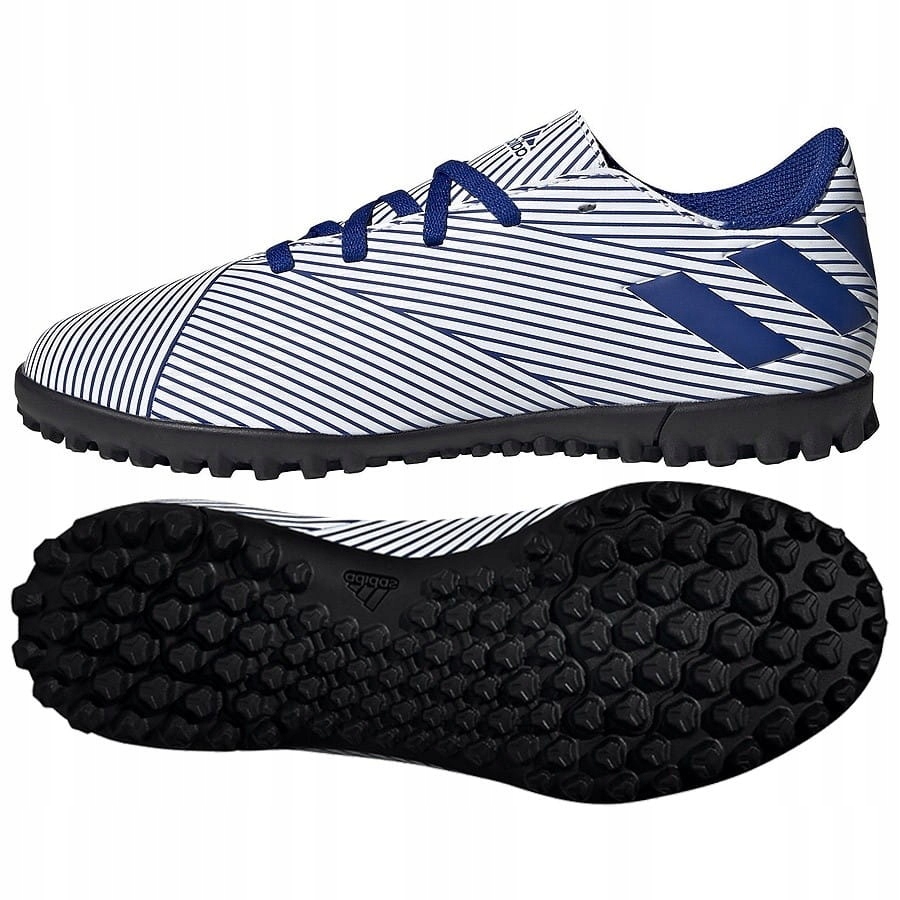 Buty adidas Nemeziz 19.4 TF J FV3313 - BIAŁY; 38