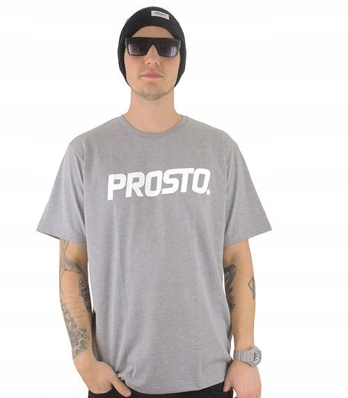 Koszulka PROSTO CLASSIC grey, XXL (121677)