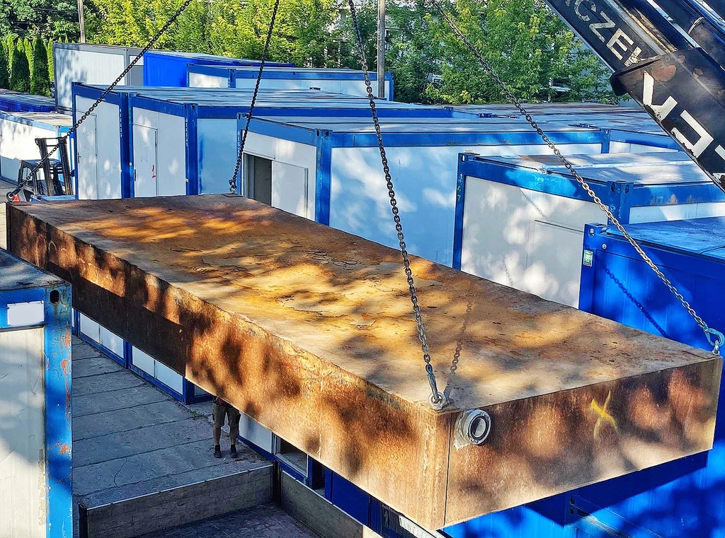 Szambo pod Kontener zbiornik nieczystości fekalia