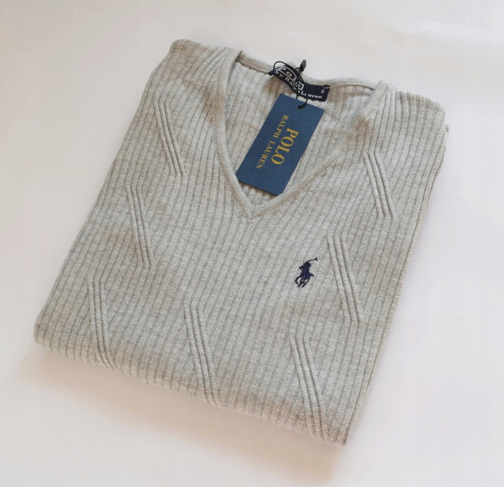 WYPRZEDAŻ RALPH LAUREN SWETER DAMSKI SLIM / XXL