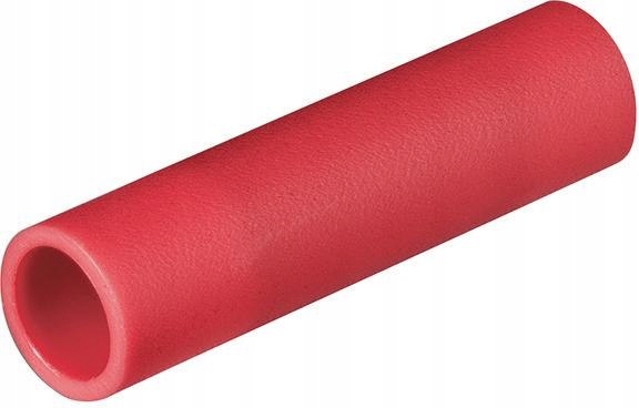 Złączka kablowa tulejowa czerwona 0,5-1,0mm² po 10
