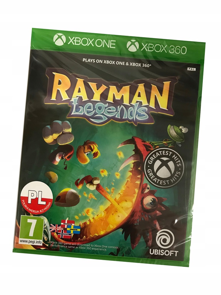 Rayman Legends (XBOX ONE) / PO POLSKU / NOWA 7661077129 oficjalne