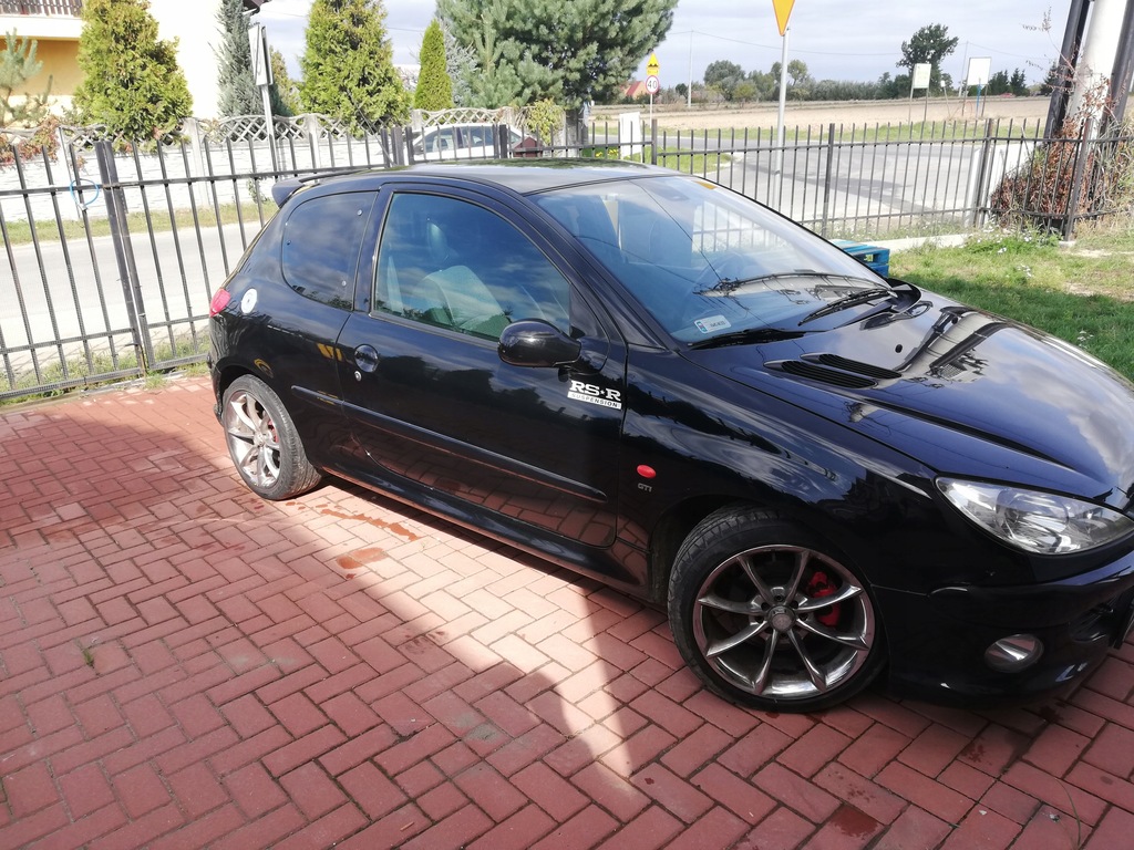 PEUGEOT 206 CZARNA PERŁA Hatchback 3d 2.0 136 KM