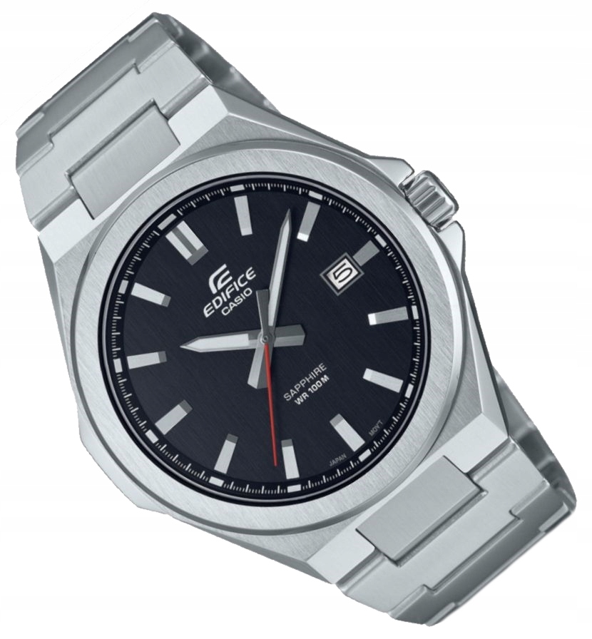 Klasyczny zegarek męski na bransolecie Casio Edifice EFB-108D + GRAWER