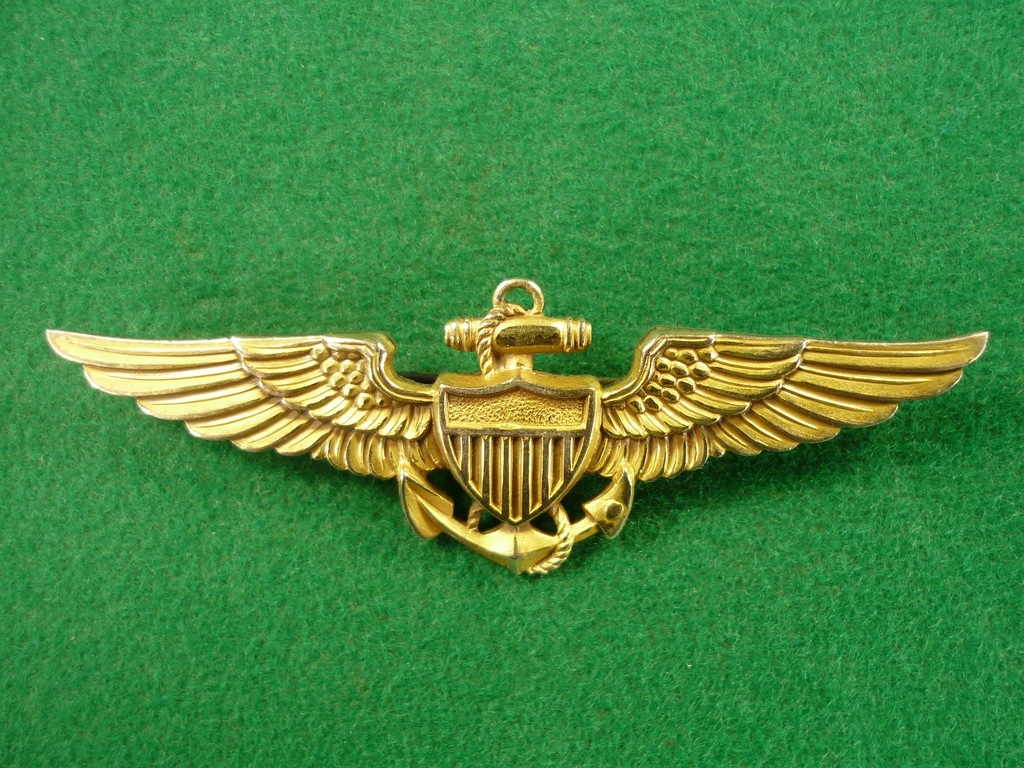 Odznaka pilota - US Navy - II wojna - srebro