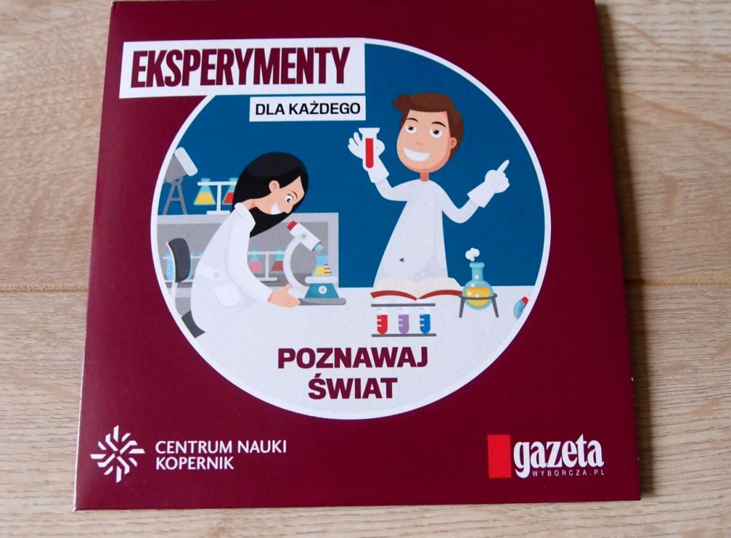 Płyta Edukacyjna CD  EKSPERYMENTY Nowa