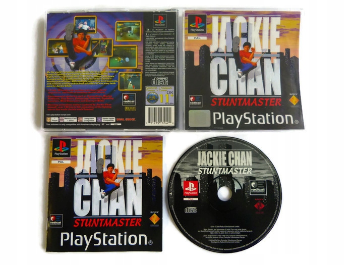 JACKIE CHAN STUNTMASTER PSX PS1 PLAYSTATION 7787726880