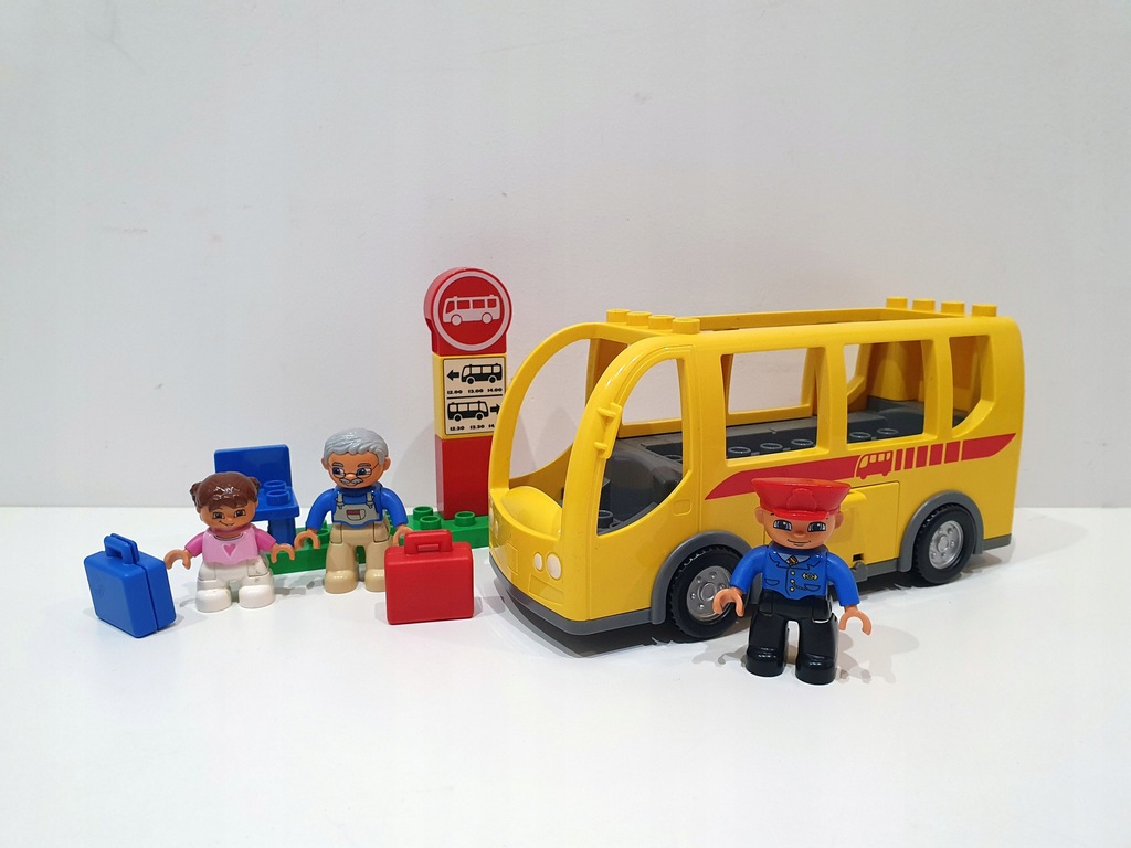 Lego DUPLO 5636 autobus walizka krzesło klocki