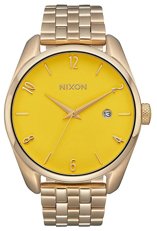 Zegarek NIXON A418-2627-00 damski różowe złoto