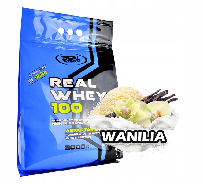 Real Pharm Real Whey Protein 100 2000g białko WPC