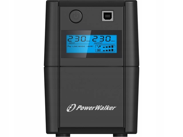 Zasilacz awaryjny POWERWALKER VI 850 SE LCD 850VA