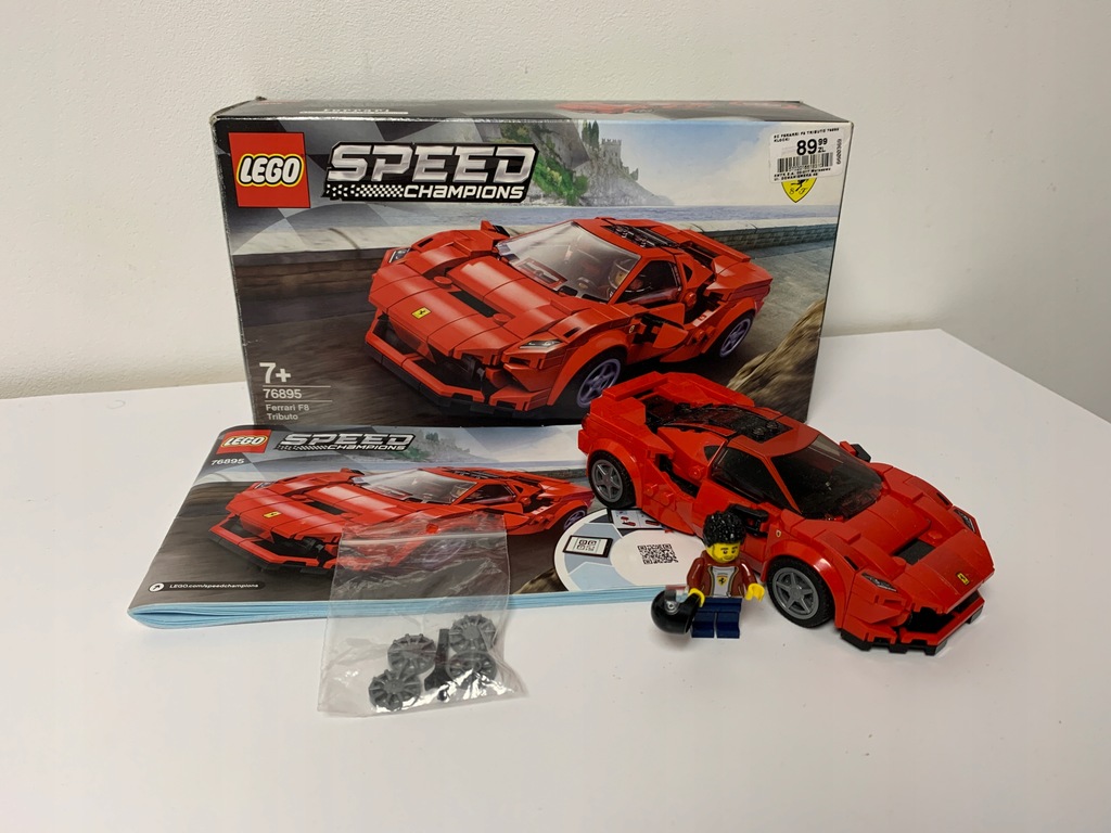 LEGO SPEED CHAMPIONS 76895 Ferrari F8 Tributo