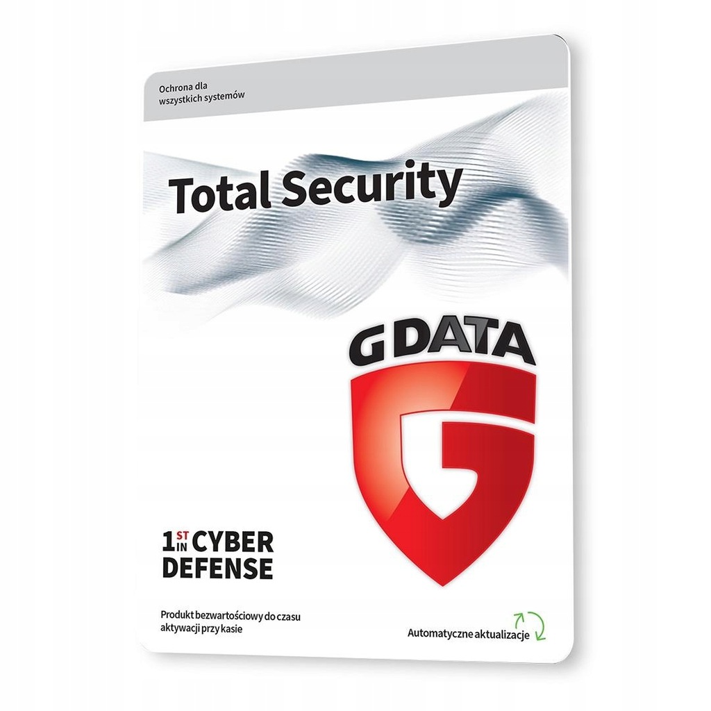Oprogramowanie G Data Total Security 3PC 1rok
