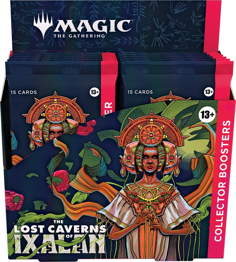 MTG The Lost Caverns of Ixalan Collector Booster Box (LCI) - NOWY, FOLIA