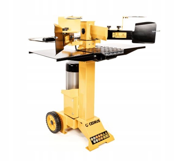 MOCNA ŁUPARKA DO DREWNA HYDRAULICZNA ELEKTRYCZNA CEDRUS LS06V PIONOWA 7 TON