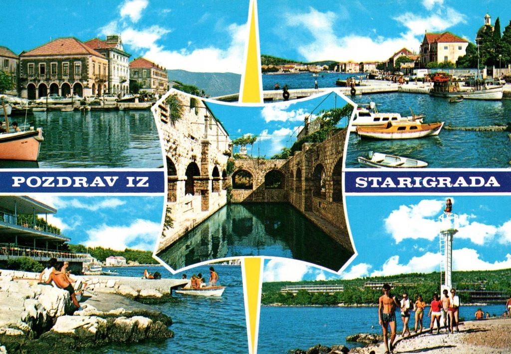 Pocztówka / Chorwacja / Starigrad