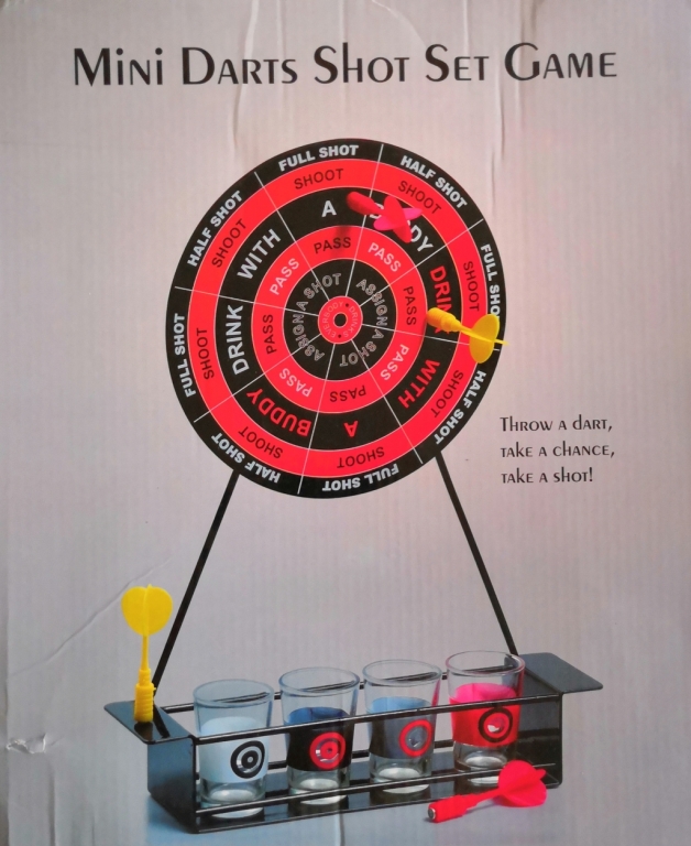 Mini Darts lotki, rzutki - gra imprezowa z szotami