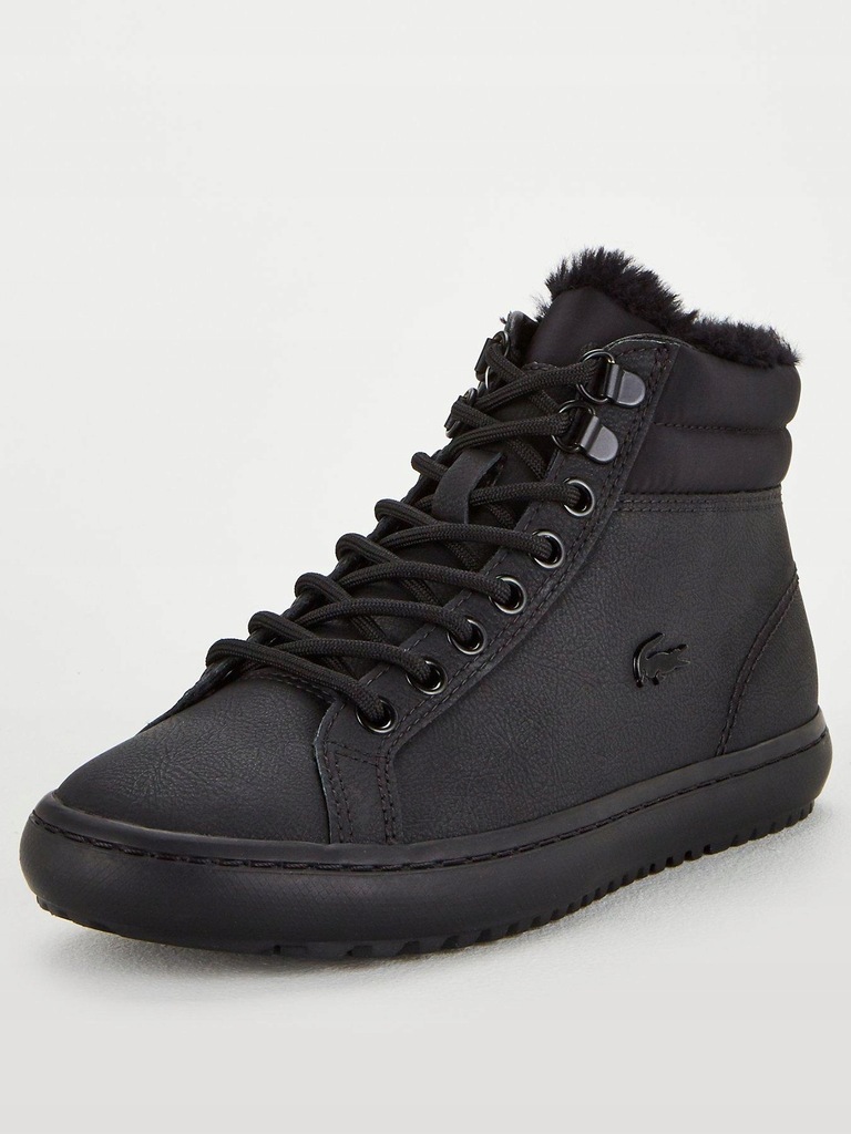 LACOSTE OCIEPLANE BUTY DAMSKIE CZARNE__39,5