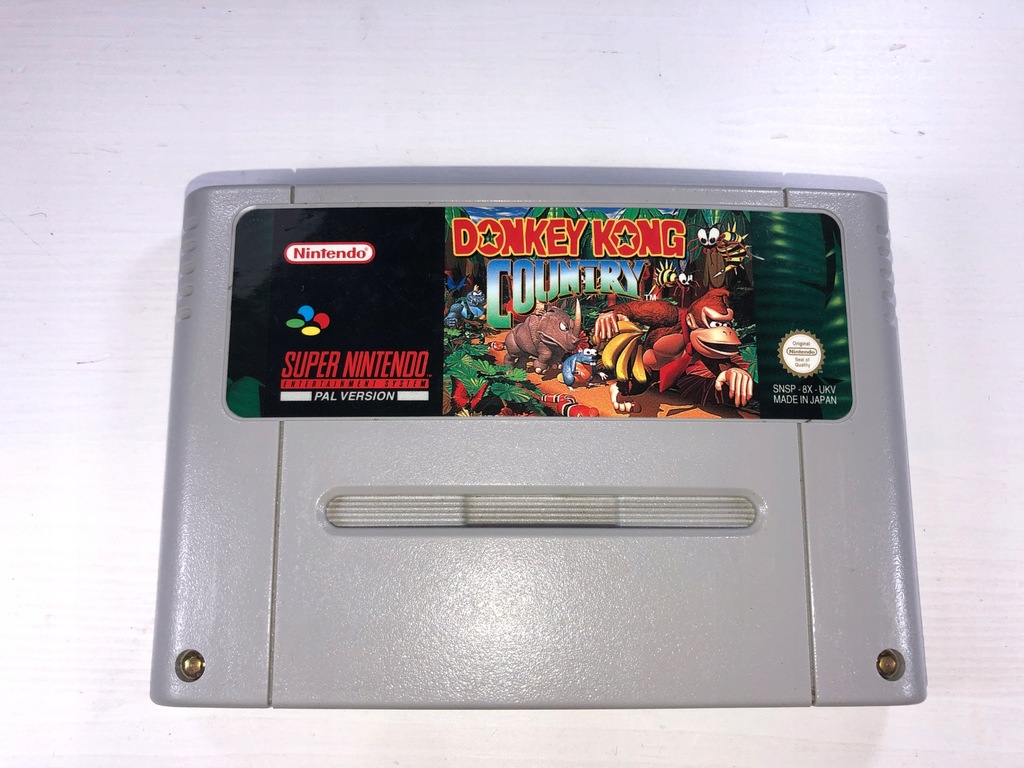 Gra nintendo snes donkey kong country