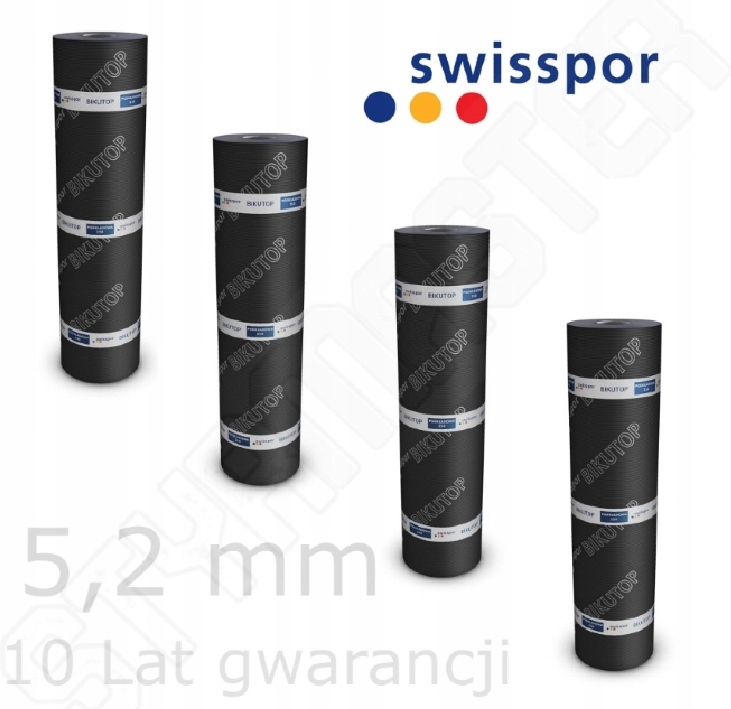 Papa Nawierzchniowa Swisspor Bikutop 5,2 mm 10 lat