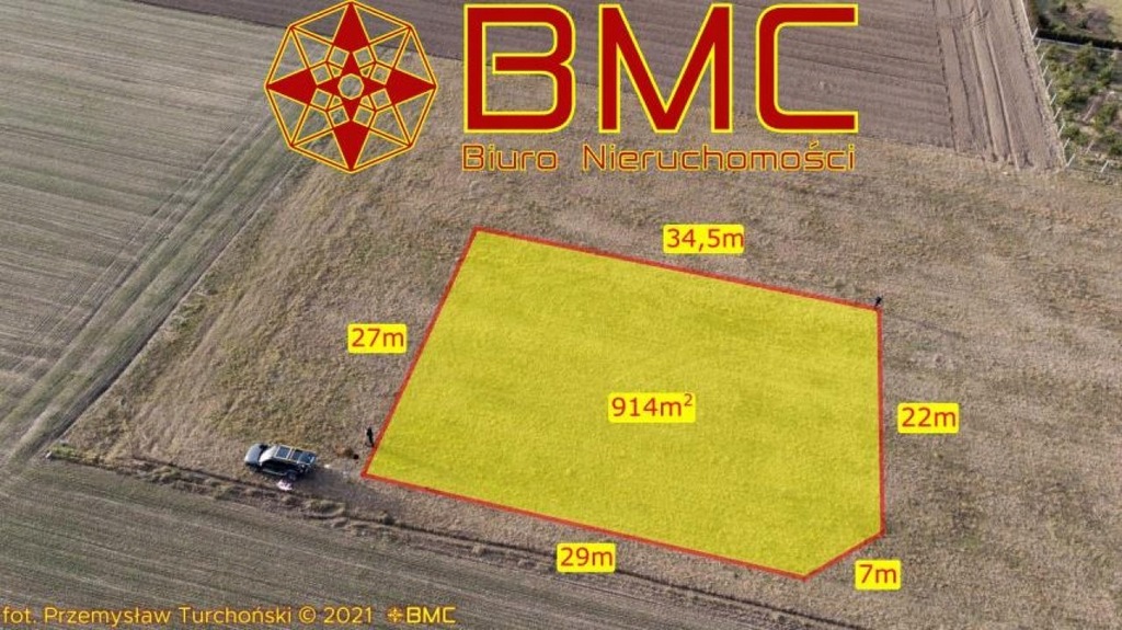 Działka, Sieraków Śląski, Ciasna (gm.), 914 m²