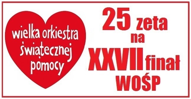 25 ZETA NA XXVII FINAŁ WOŚP...