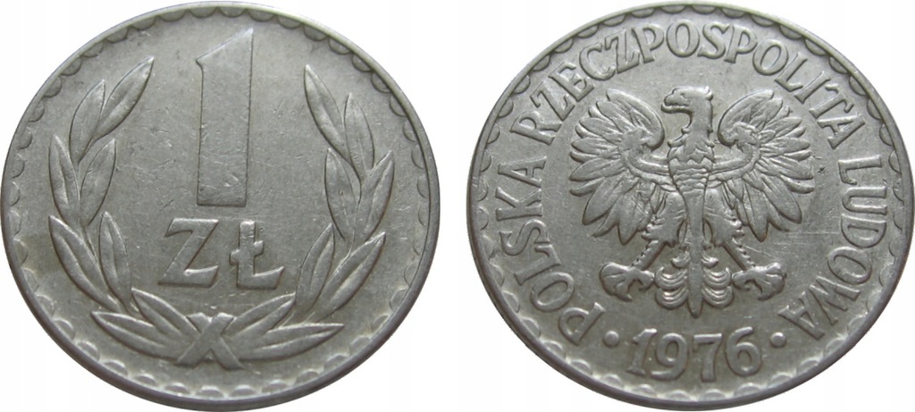 1 ZŁOTY - 1976 r. AL