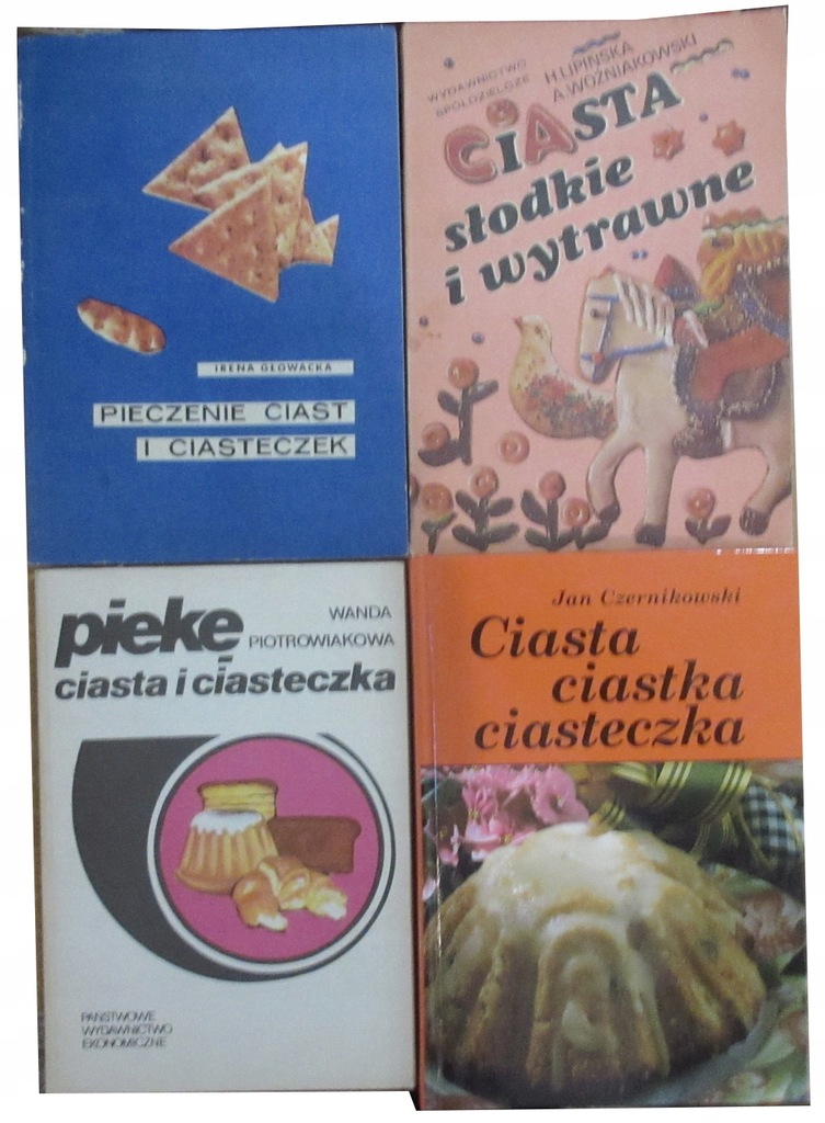 Ciasta i ciasteczka - 4 x