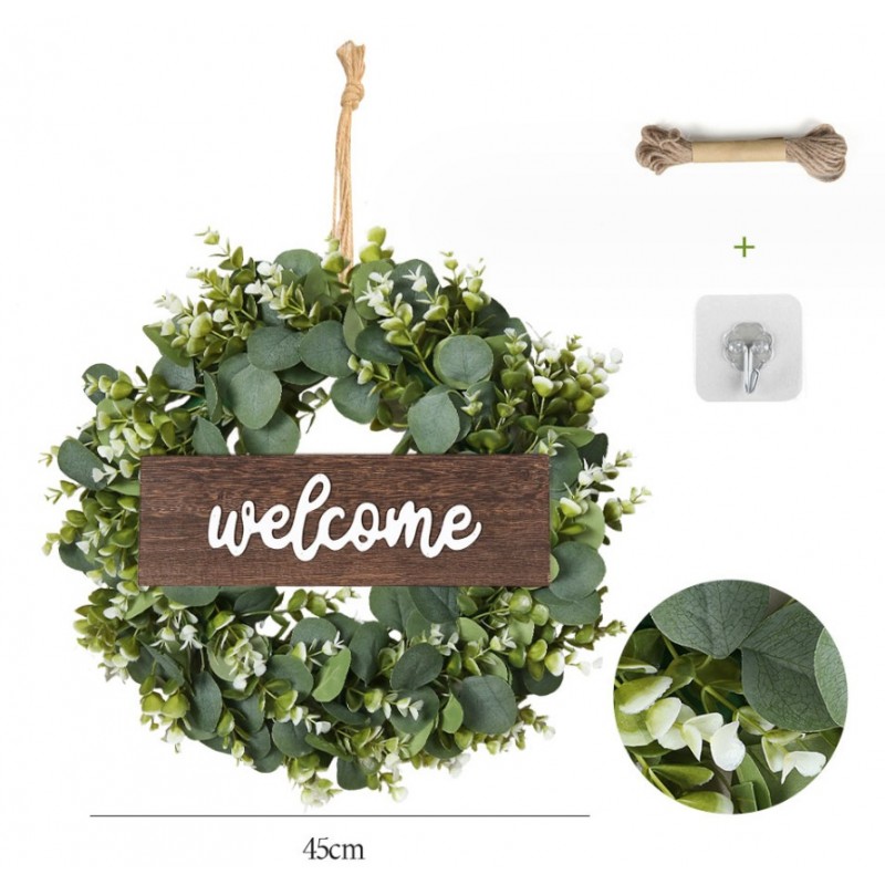 Girlanda "Welcome" z eukaliptusem - powitaj gości w wyjątkowy sposób!