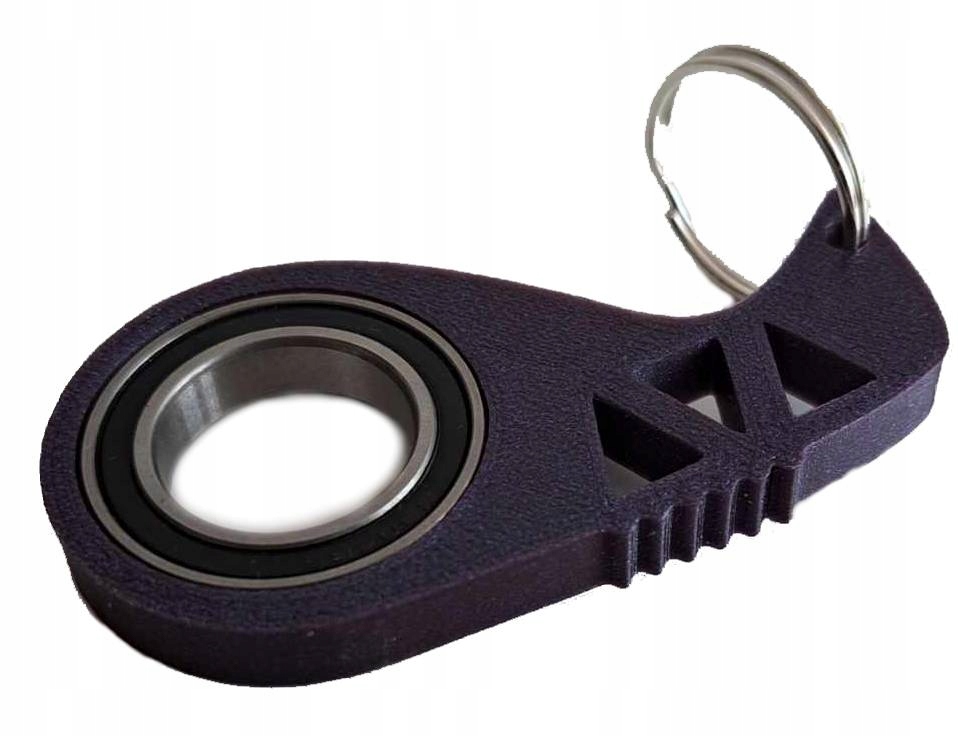 Brelok z łożyskiem KeyRambit KeySpinner TikTok 3D galaxy