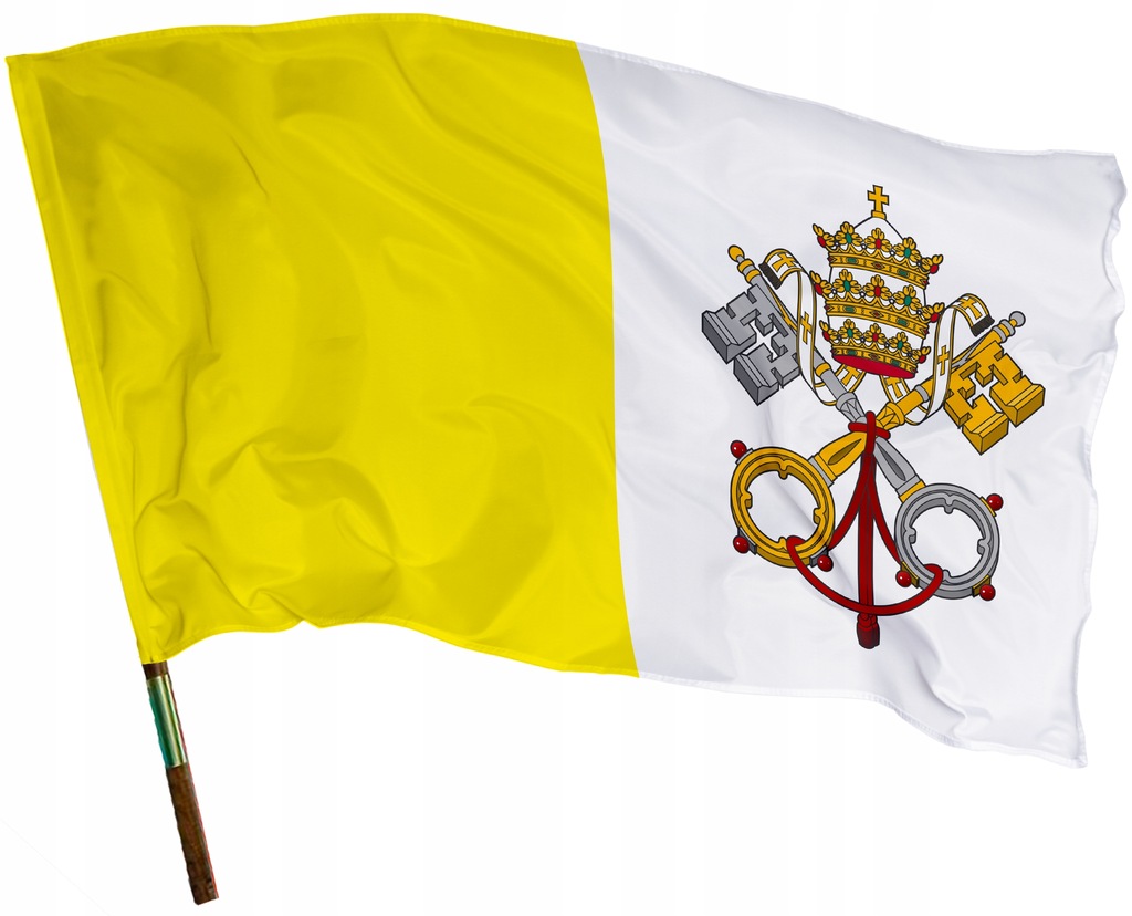 Flaga Kościelna Papieska Watykan 112x70 cm tunel