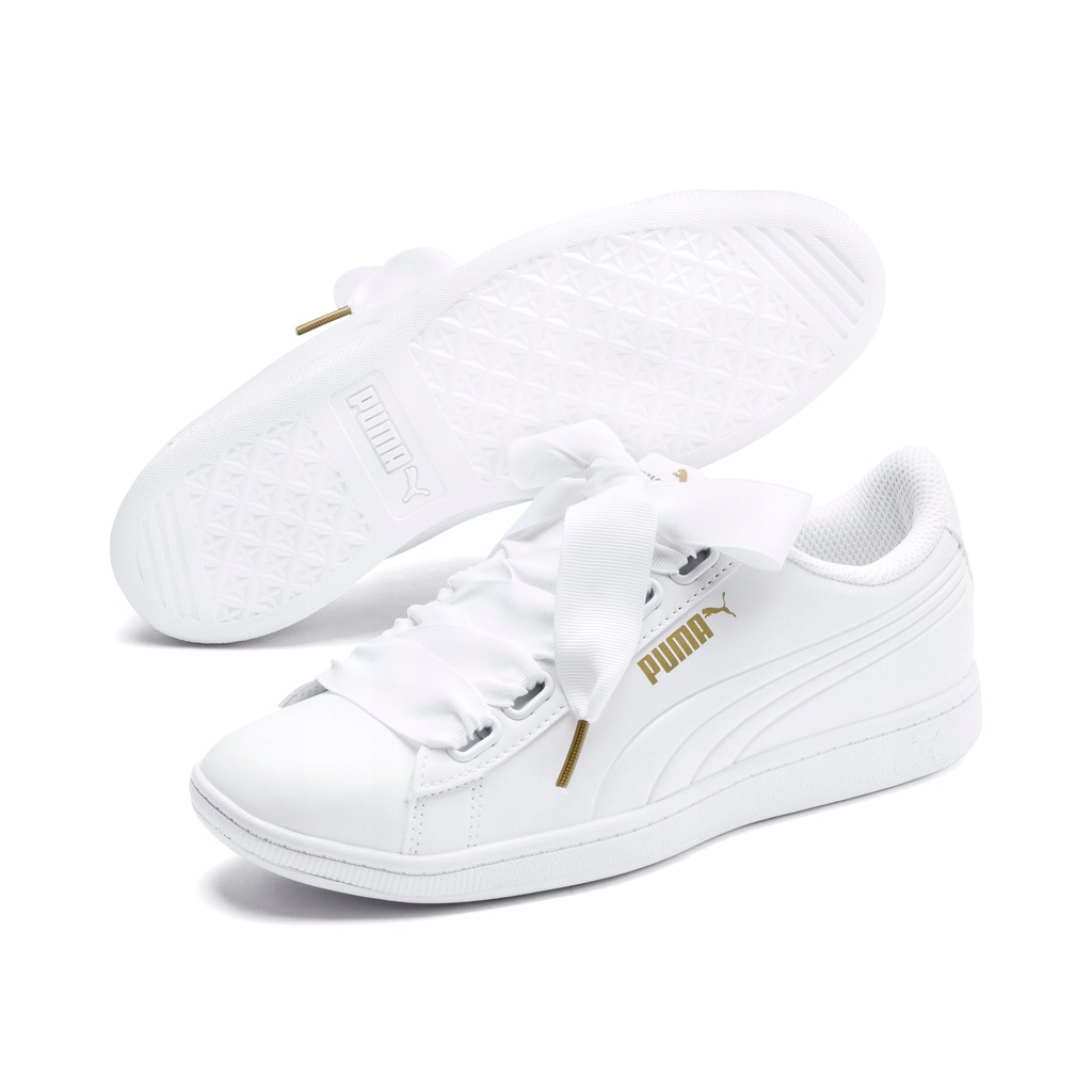 puma vikky ribbon sl white