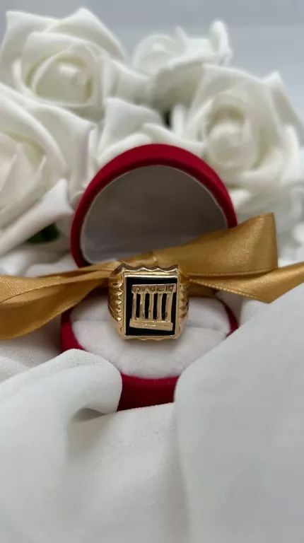 OKAZAŁY ZLOTY SYGNET P750 G7,41