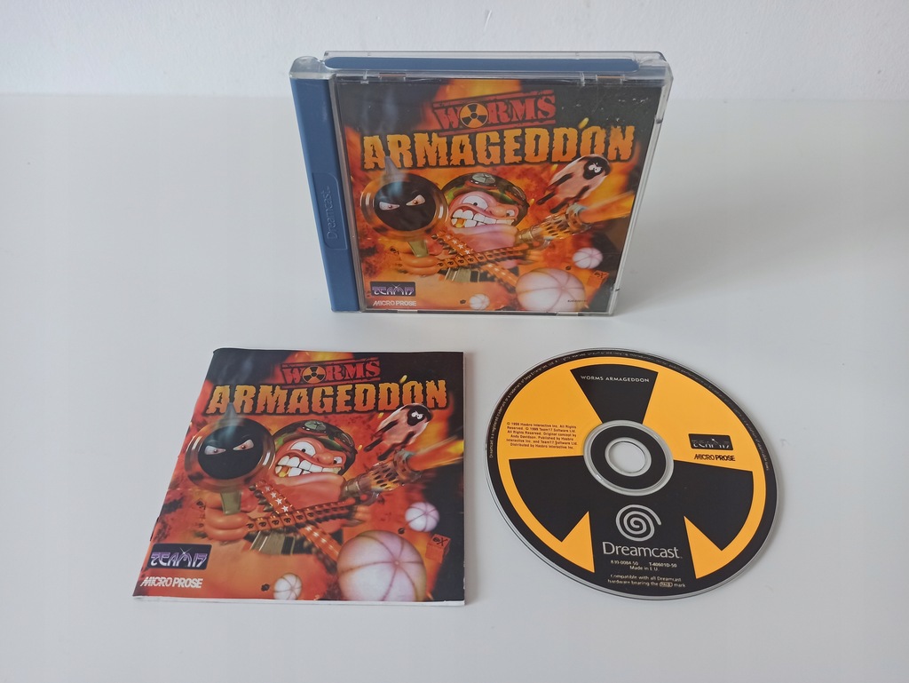 Gra Sega DreamCast Worms Armageddon bcm od 1 zł