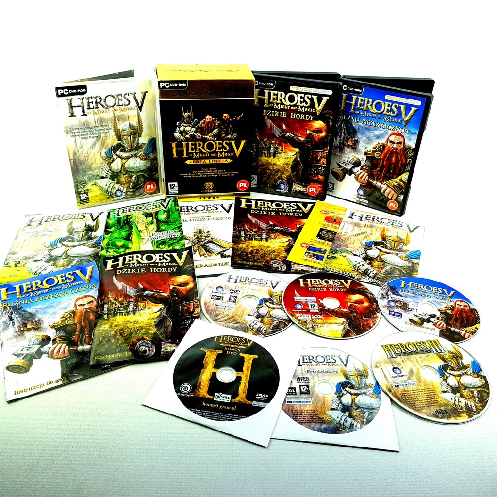Купить HEROES OF MIGHT AND MAGIC V 5 ПОЛНОСТЬЮ + ДОПОЛНЕНИЯ PL: отзывы ...