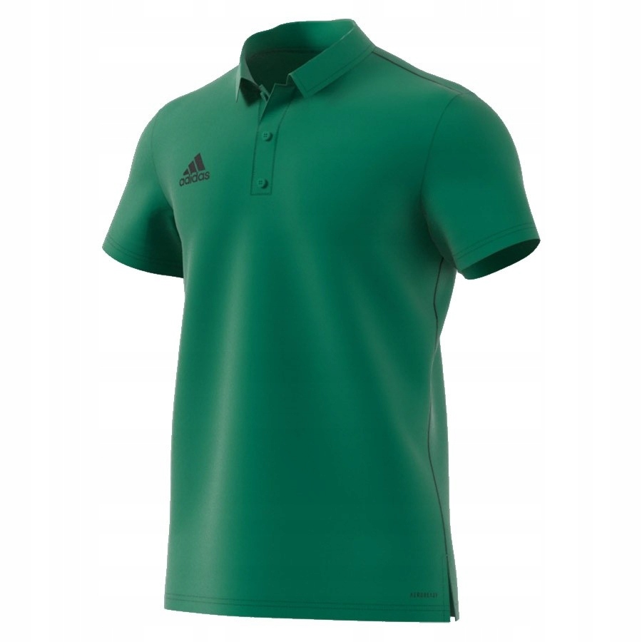 Męska koszulka sportowa polo adidas CORE 18 # L