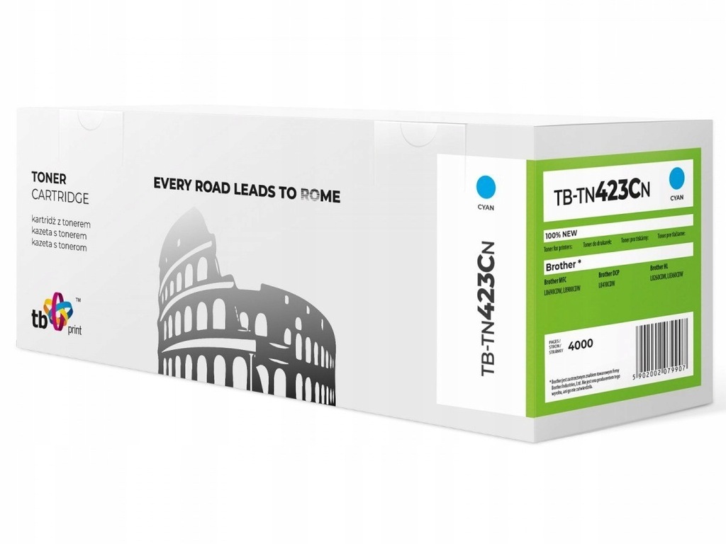 Toner do Brother TN423C TB-TN423CN cyan 100% nowy