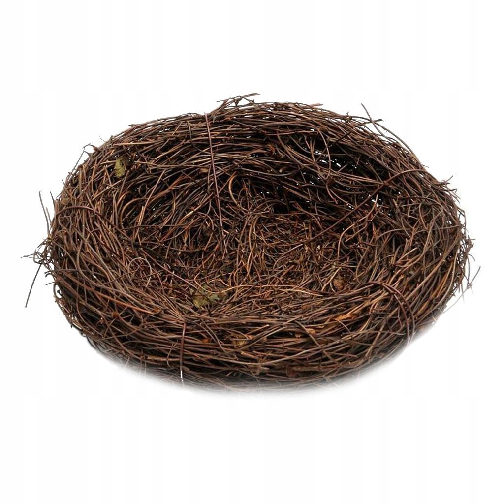 Handmade Vine Brown Bird Nest - 25cm