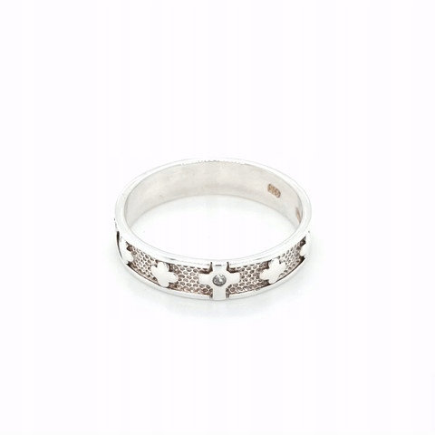 Srebrny pierścionek r.20