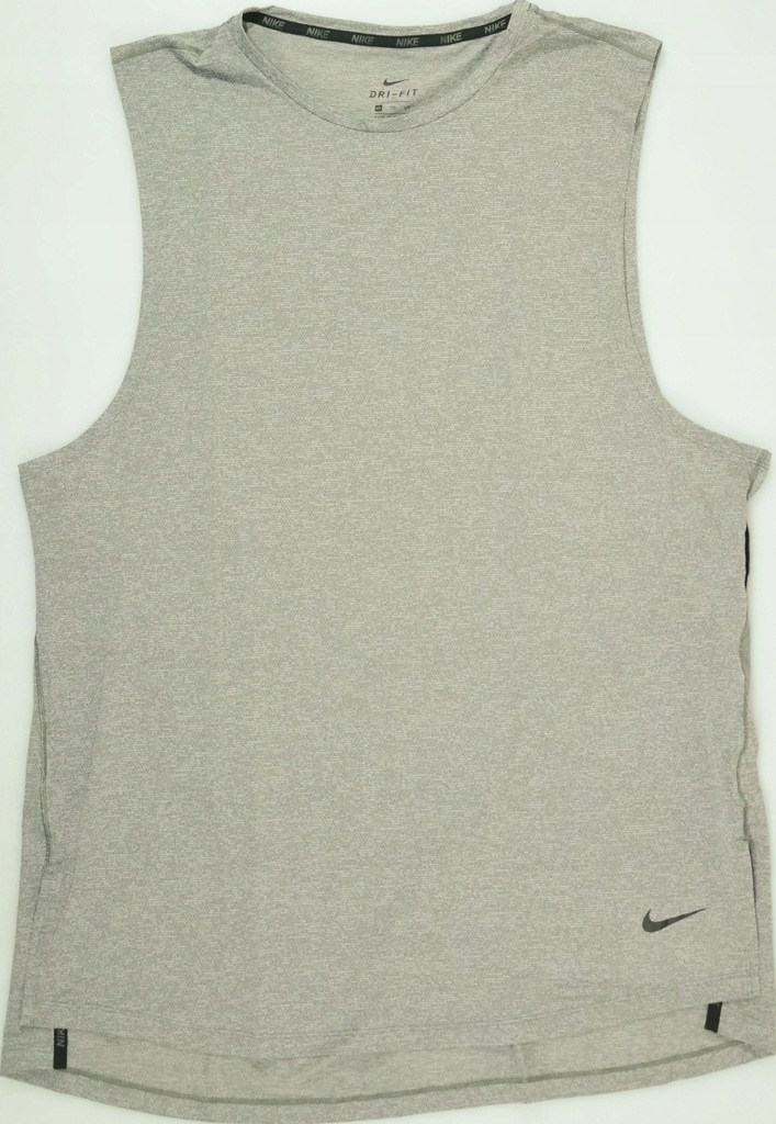 2-9743 SZARA SPORTOWA KOSZULKA DRI-FIT NIKE XXL