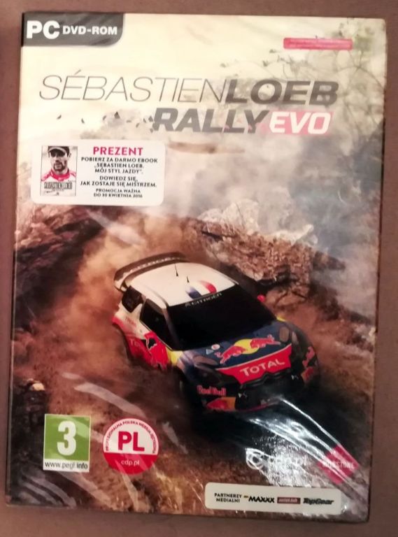 Sebastien Loeb Rally Evo - gra na PC w folii