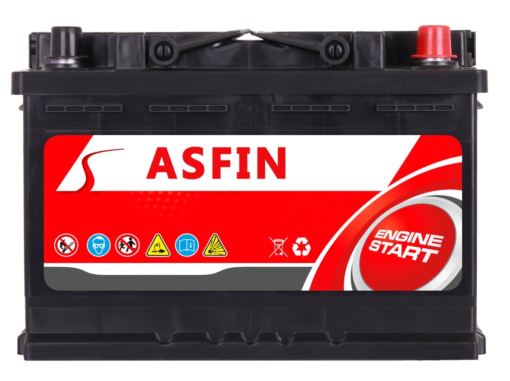 Купить Аккумулятор ASFIN 12В 75Ач 680А (EN): отзывы, фото, характеристики в интерне-магазине Aredi.ru