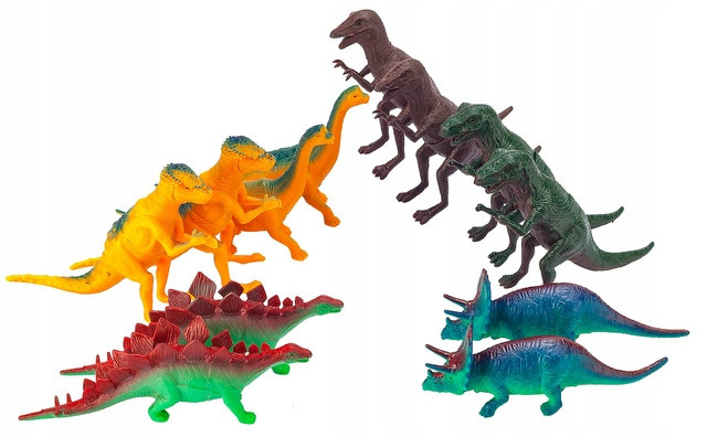 Figurki Dla Dzieci Dinozaury 12 Elementów Hipo