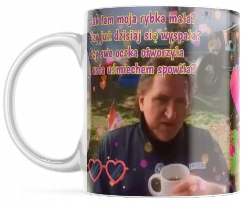 Kubek smacznej kawusi jest w pyte