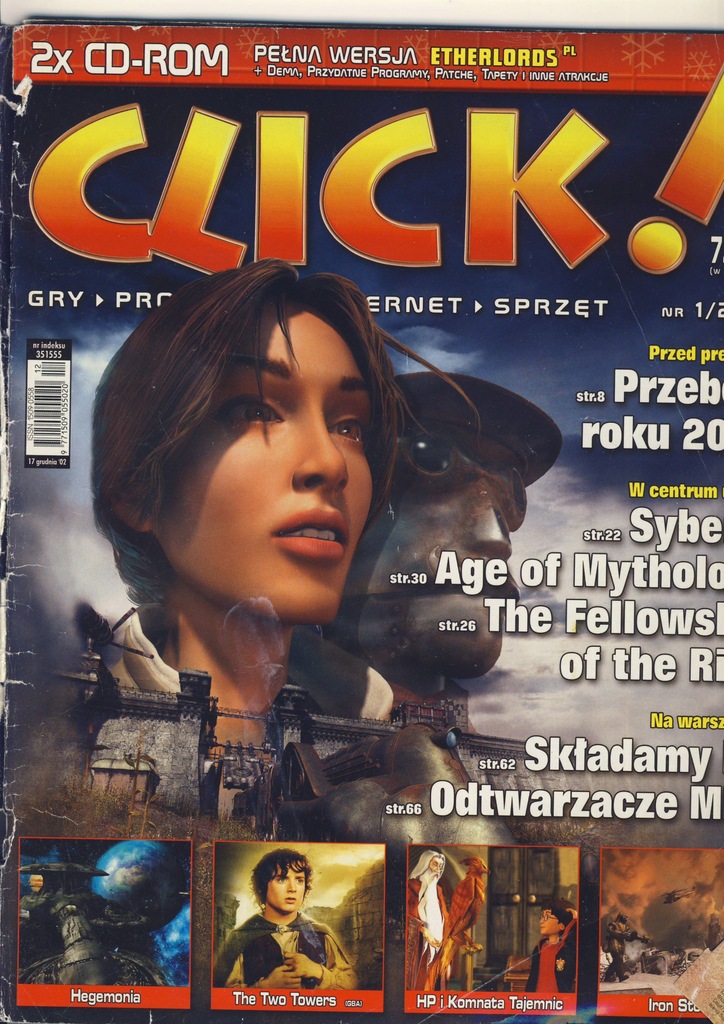 Czasopismo Click nr 1/2003