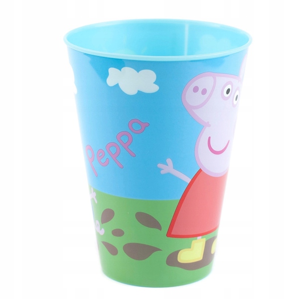 Kubek dla dzieci motyw ŚWINKA PEPPA 430ml plastik