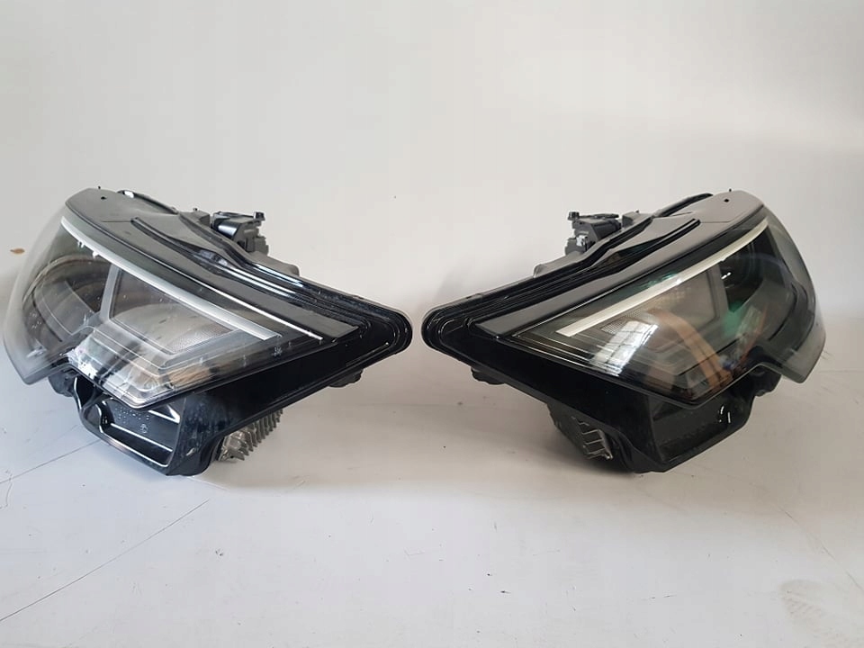 AUDI A6 C8 4K0 PÓŁ LED 18- EU KOMPLET LAMP PRZÓD PRZEDNIE LAMPY ORYGINAL EU
