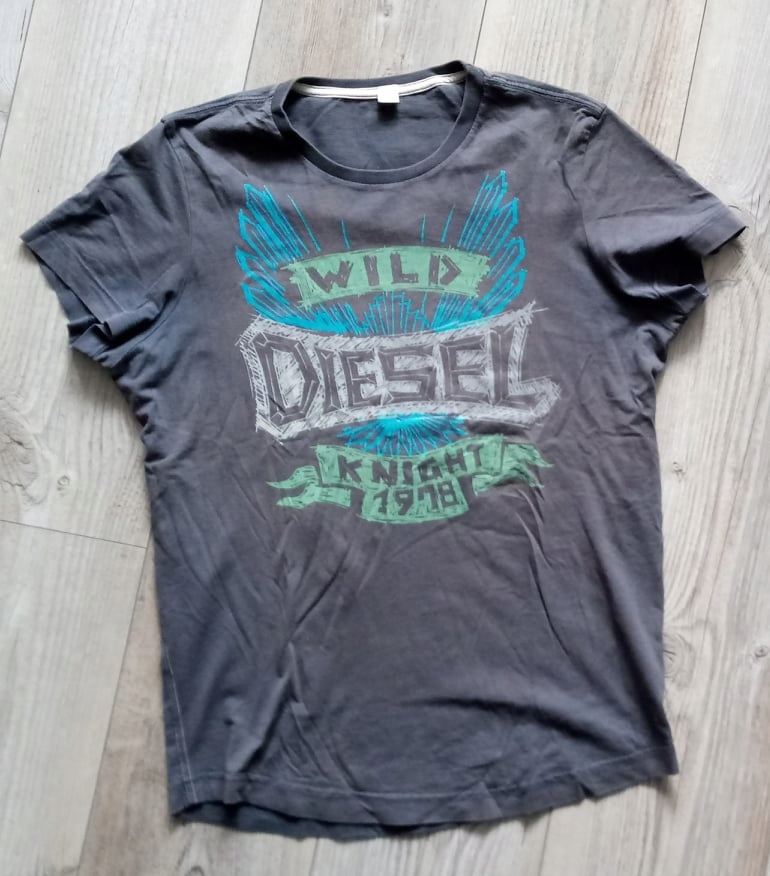 T-SHIRT MARKI DIESEL ROZM. S/M